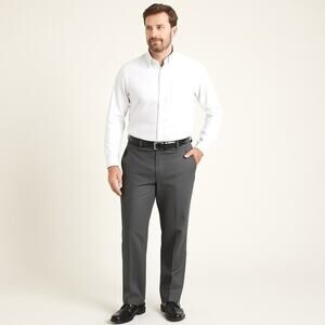 Dockers Men's Gray Straight Fit Flex Comfort Dress Pants Size ~40x34